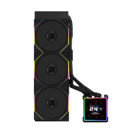 Lian Li HydroShift II LCD-S 360 TL Processador Kit de arrefecimento líquido 12 cm Preto 1 unidade(s)