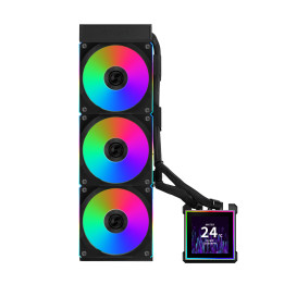 Lian Li HydroShift II LCD-S 360 CL Processador Kit de arrefecimento líquido 12 cm Preto 1 unidade(s)