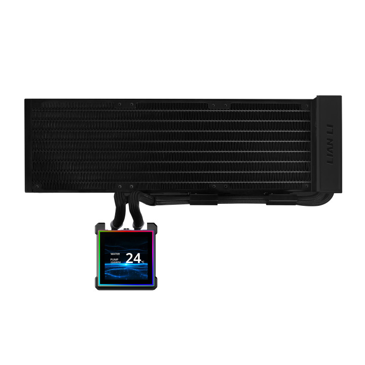 Lian Li HydroShift II LCD-S 360 Fanless Processador Kit de arrefecimento líquido Preto 1 unidade(s)