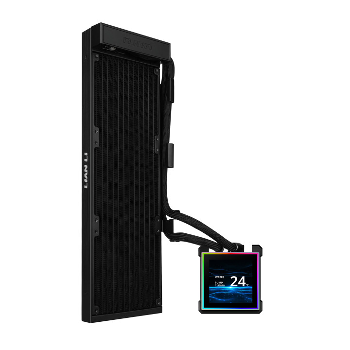 Lian Li HydroShift II LCD-S 360 Fanless Processador Kit de arrefecimento líquido Preto 1 unidade(s)