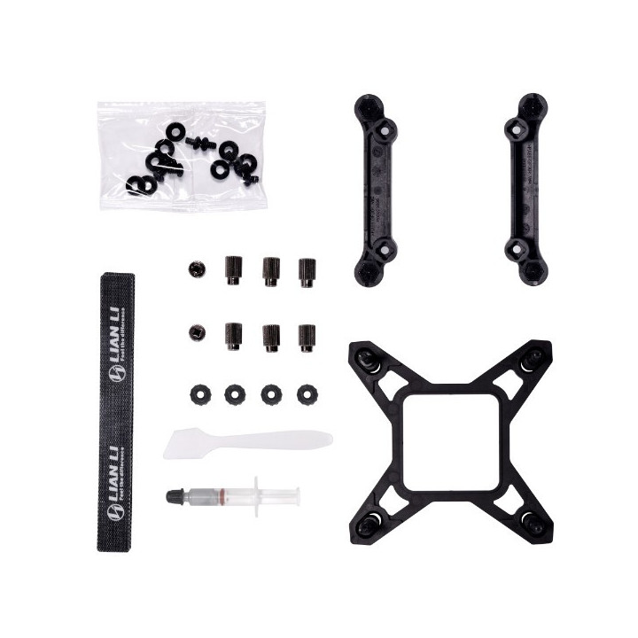 Lian Li GA II LCD Processador Kit de arrefecimento líquido 36 cm Preto 1 unidade(s)