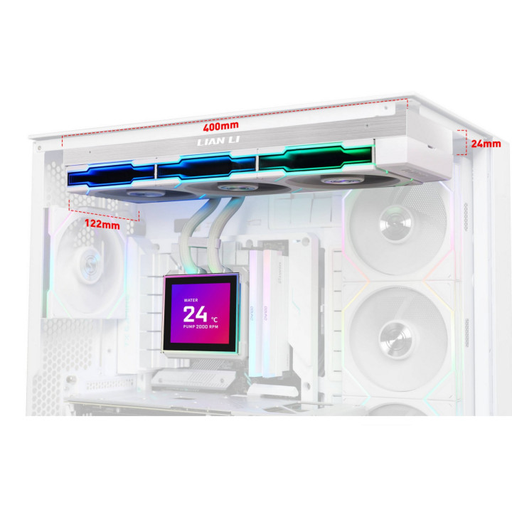 Water Cooler Lian Li HydroShift II LCD-S 360 TL | PC Componentes