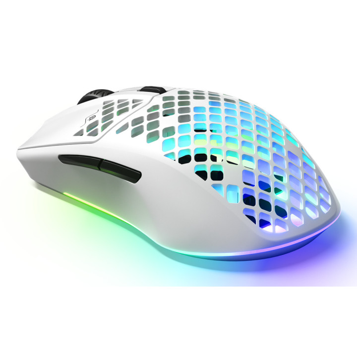 Steelseries Aerox 3 Wireless rato Jogos Mão direita RF Wireless + Bluetooth Ótico 18000 DPI