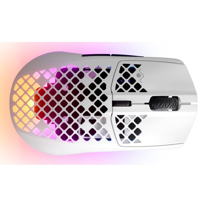 Steelseries Aerox 3 Wireless rato Jogos Mão direita RF Wireless + Bluetooth Ótico 18000 DPI