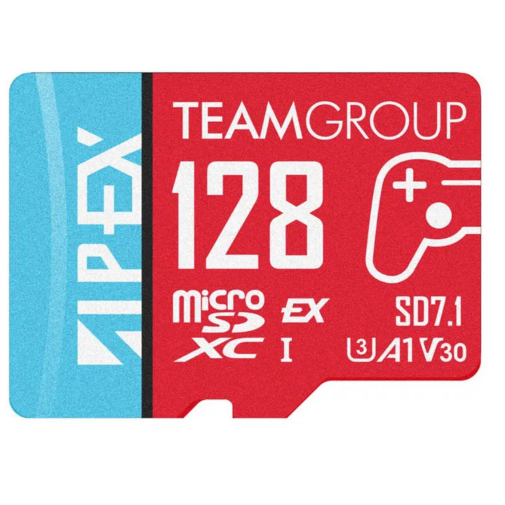 Cartão MicroSD Express TEAM GROUP 128GB Alta Velocidade para Nintendo Switch 2 / ROG Ally