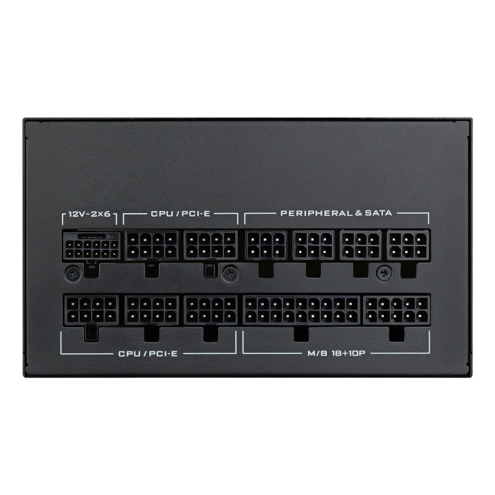 Lian Li SX1200P fonte de alimentação 1200 W 20+4 pin ATX ATX Preto