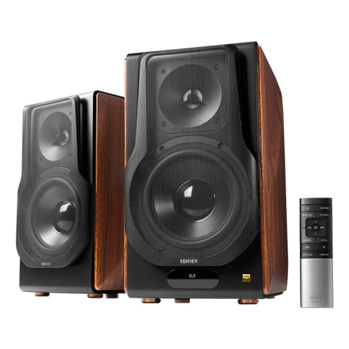 Edifier S3000MKII Preto, Castanho Com fios e sem fios 256 W