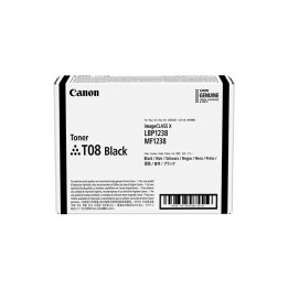 Canon T08 BLACK toner 1 unidade(s) Original Preto