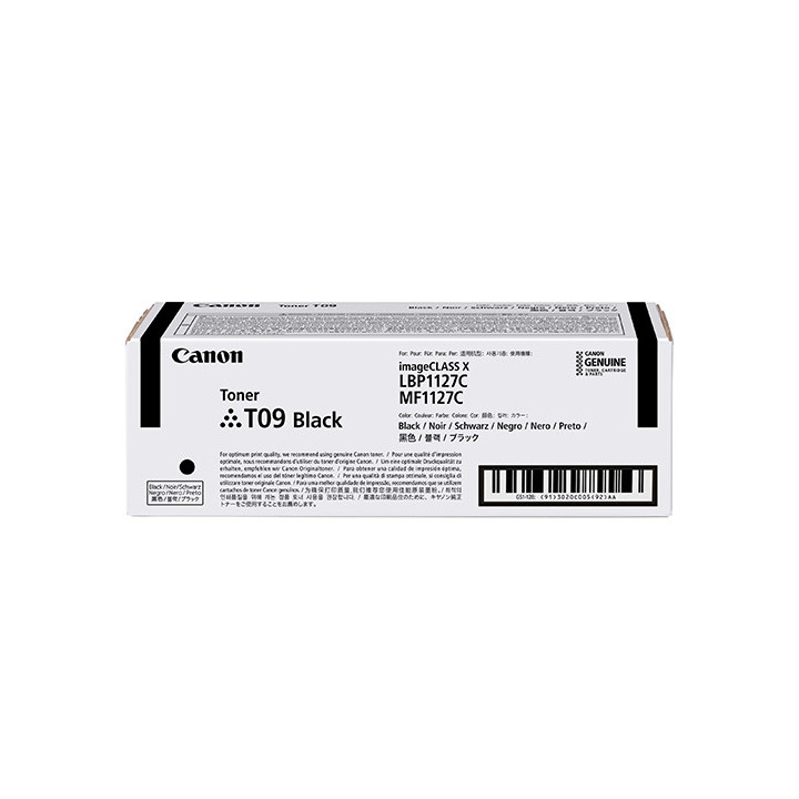 Canon T09 BK toner 1 unidade(s) Original Preto