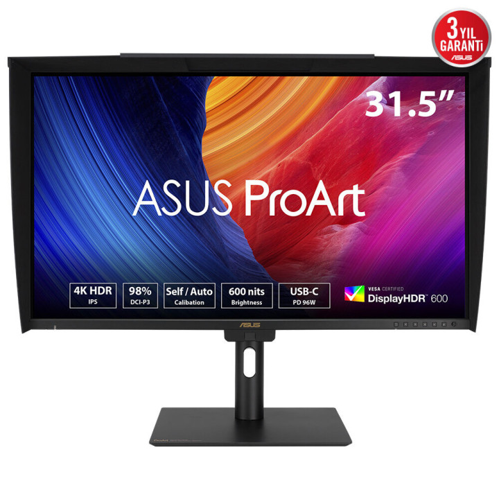 ASUS ProArt PA32UCE monitor de ecrã 80 cm (31.5") 3840 x 2160 pixels 4K Ultra HD LED Preto