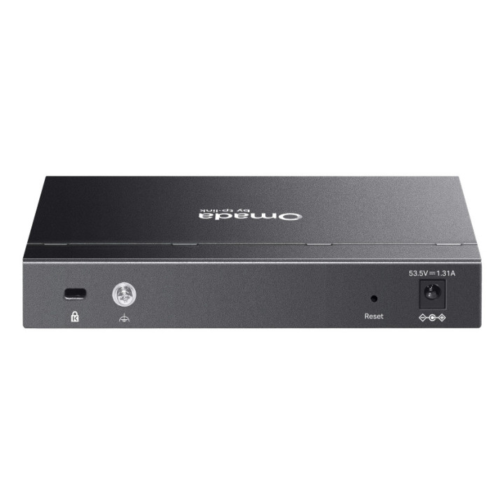 TP-Link Omada ES208GP switch de rede Gerido L2 Gigabit Ethernet (10 100 1000) Power over Ethernet (PoE) DIN rail Preto