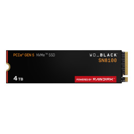 Western Digital Black WD_BLACK SN8100 NVMe 4 TB M.2 PCI Express 5.0 TLC 3D NAND