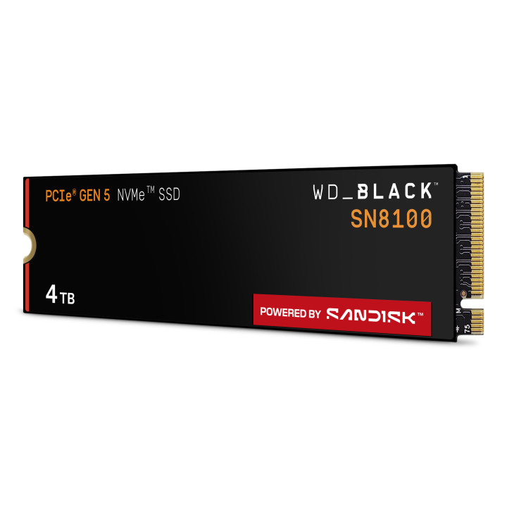 Western Digital Black WD_BLACK SN8100 NVMe 4 TB M.2 PCI Express 5.0 TLC 3D NAND