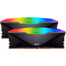 Memória DDR5-RAM Apacer OC Nox RGB CL38 16GB (2x8GB) 5600MHz