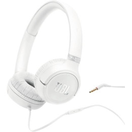 JBL Tune 530 Auscultadores Com fios Fita de cabeça Branco