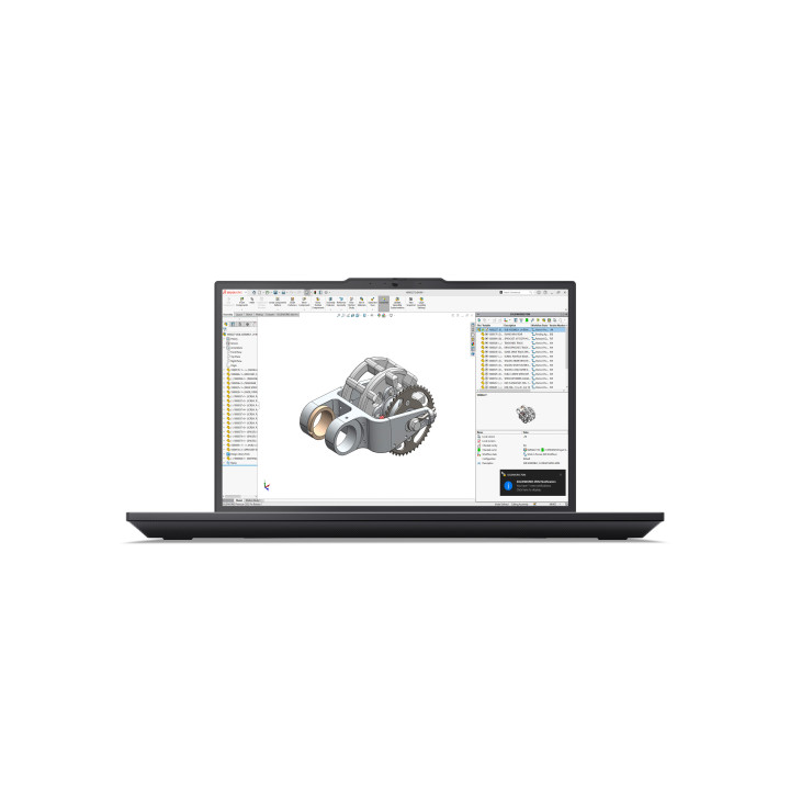 Lenovo ThinkPad P16v Gen 3 (Intel) Intel Core Ultra 7 255H Estação de trabalho móvel 40,6 cm (16") WUXGA 32 GB DDR5-SDRAM 1 TB