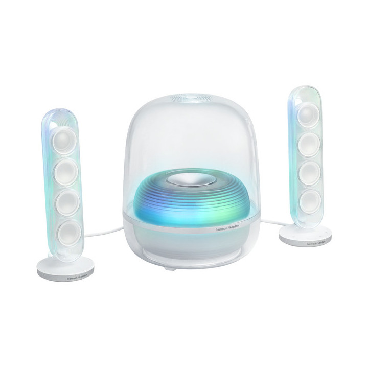 Harman Kardon SoundSticks 5 conjunto de colunas 190 W Branco 2.1 canais Bluetooth