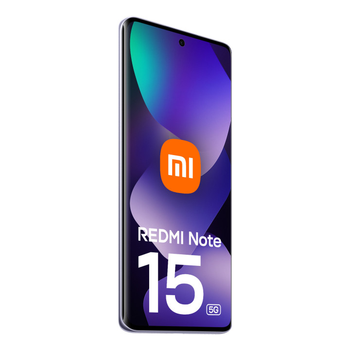 Xiaomi Redmi Note 15 5G 16,9 cm (6.67") Dual SIM híbrido USB Type-C 8 GB 256 GB 5520 mAh Roxo