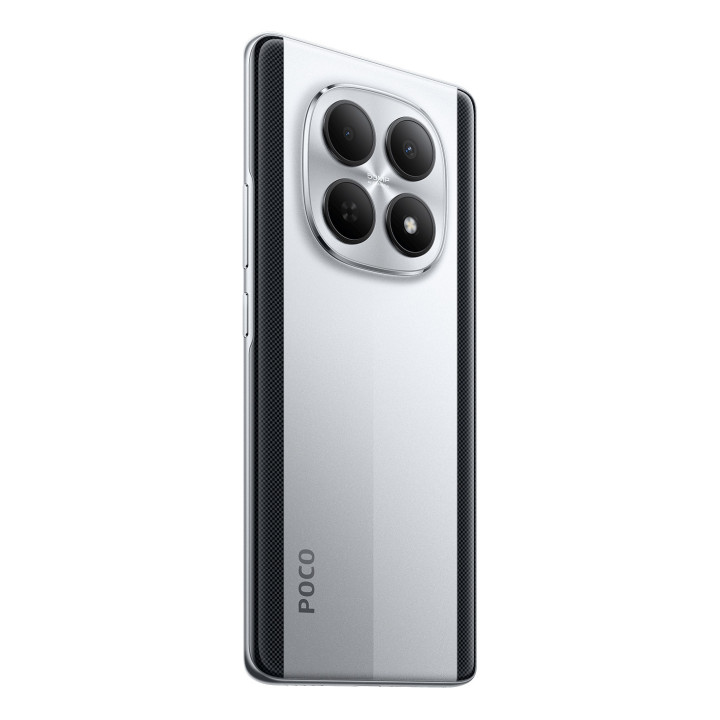 POCO M8 5G 17,2 cm (6.77") Dual SIM híbrido USB Type-C 8 GB 512 GB 5520 mAh Prateado