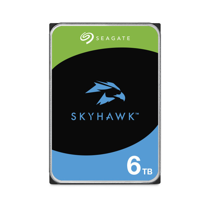 Seagate SkyHawk ST6000VX009 unidade de disco rígido 6 TB 256 MB 3.5" Serial ATA III