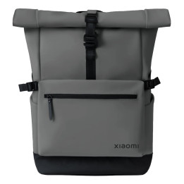 Xiaomi Roll Top Casual Backpack mochila Mochila casual Cinzento Poliéster, Poliuretano (PU)