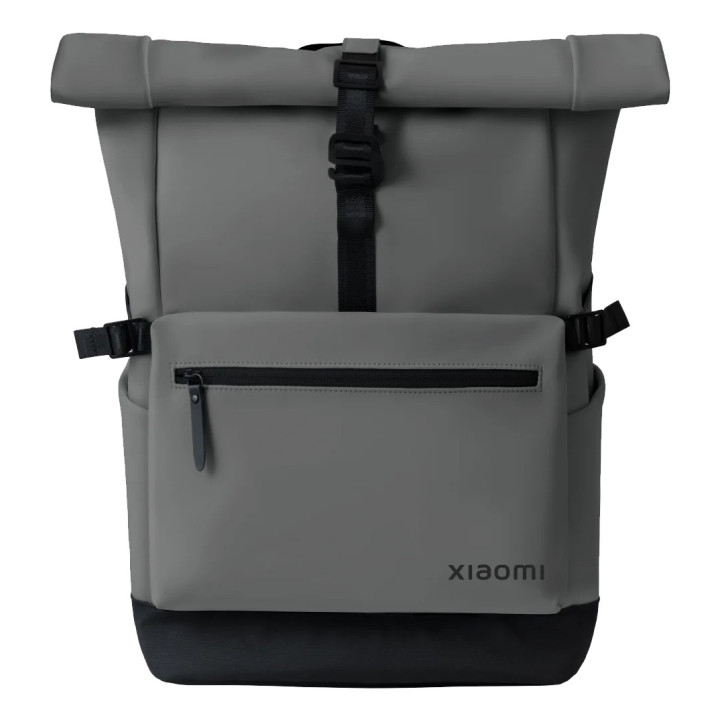 Xiaomi Roll Top Casual Backpack mochila Mochila casual Cinzento Poliéster, Poliuretano (PU)