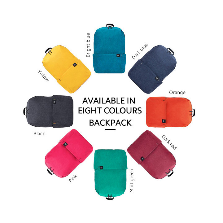 Xiaomi Mi Casual Daypack mochila Mochila casual Preto Poliéster