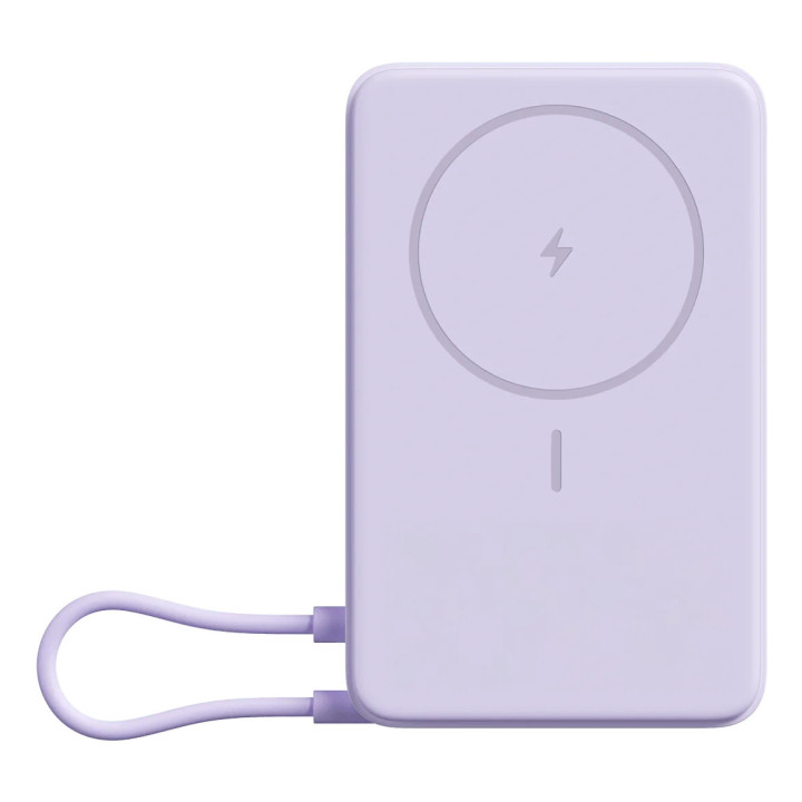 Xiaomi BHR08PAGL power bank Ião-lítio 5900 mAh Carregamento wireless Roxo