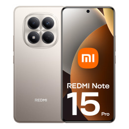 Xiaomi Redmi Note 15 Pro 17,2 cm (6.77") 4G 8 GB 256 GB 6500 mAh Titânio