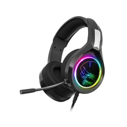 Spirit of Gamer PRO-H8 Auscultadores Com fios Fita de cabeça Jogos USB Type-A Preto