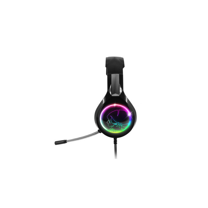 Spirit of Gamer PRO-H8 Auscultadores Com fios Fita de cabeça Jogos USB Type-A Preto