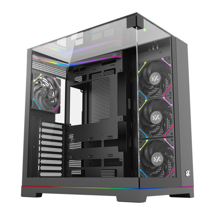 XYZ TESSERACT A-RGB Tower Preto