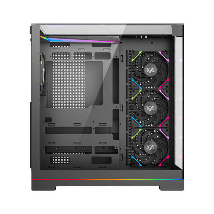 XYZ TESSERACT A-RGB Tower Preto