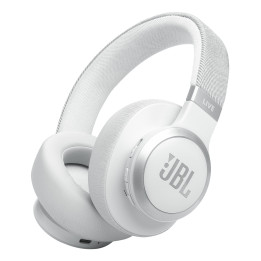 JBL Live 770NC Auscultadores Sem fios Fita de cabeça Chamadas Música Bluetooth Branco