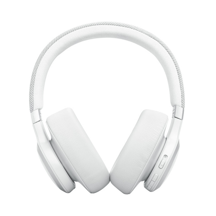 JBL Live 770NC Auscultadores Sem fios Fita de cabeça Chamadas Música Bluetooth Branco