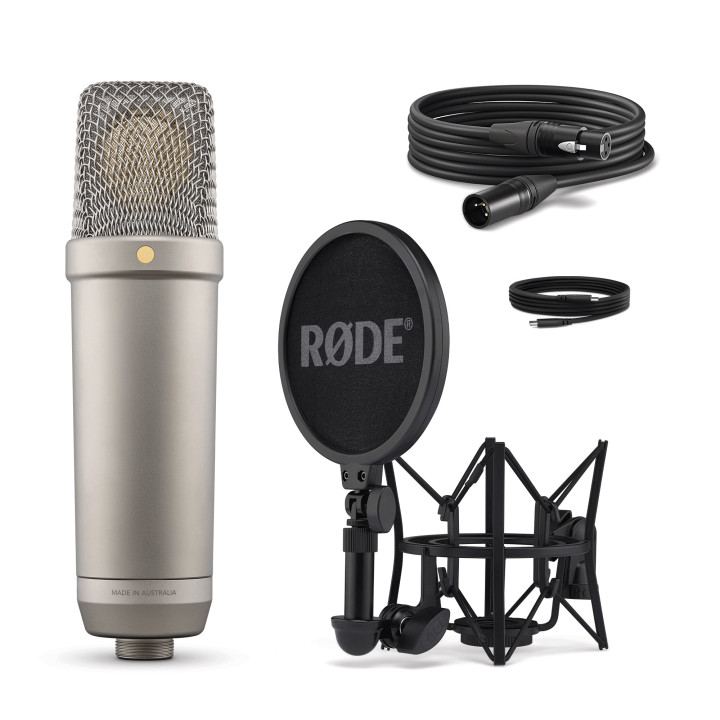 RØDE NT1-A 5th Gen Prateado Microfone de estúdio