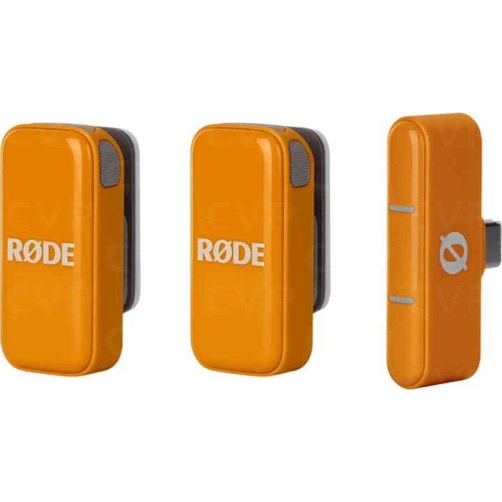 Microfone Rode Wireless Micro C Orange | Portátil para Criadores
