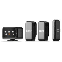 Microfone Rode Wireless Micro Kit WIMICROCKIT - Sistema Sem Fios para Gravação e Vlog