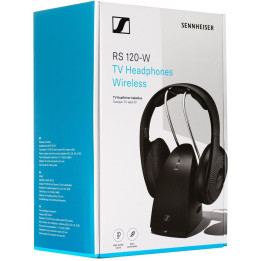 Headset Wireless TV EPOS SENNHEISER RS 120-W Negro - Som sem Fios para TV