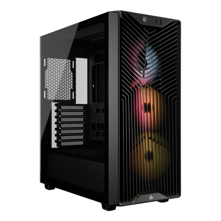 Corsair 3200D RS ARGB Mid-Tower PC Case - Smoke Midi Tower Preto