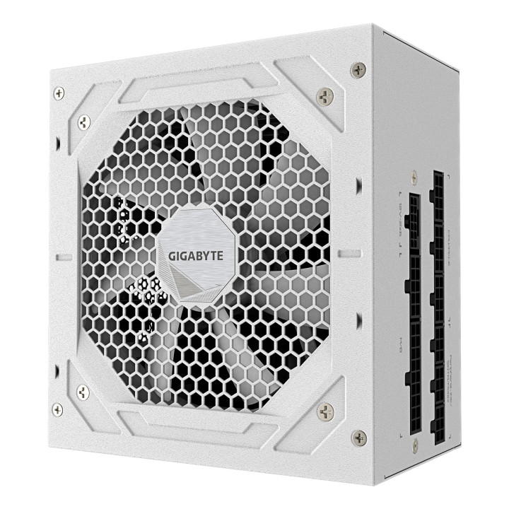 GIGABYTE UD750GM PG5 V2 ICE fonte de alimentação 750 W 20+4 pin ATX ATX Branco