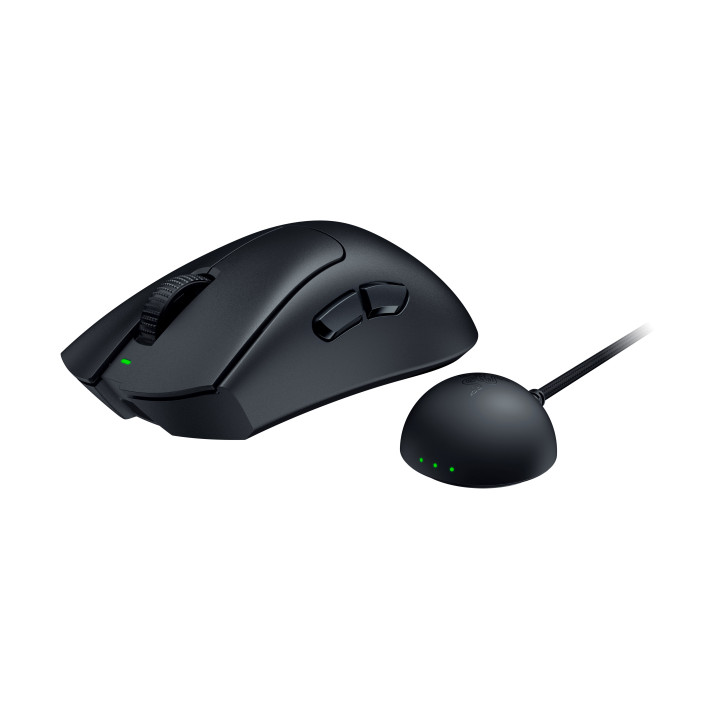 Razer DeathAdder V4 Pro rato Jogos Mão direita RF Wireless + USB Type-A Ótico 45000 DPI