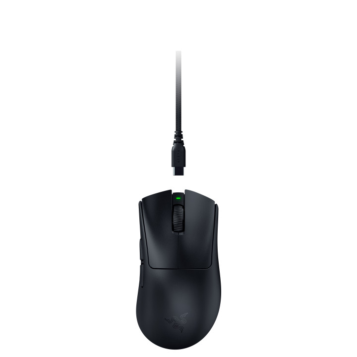 Razer DeathAdder V4 Pro rato Jogos Mão direita RF Wireless + USB Type-A Ótico 45000 DPI