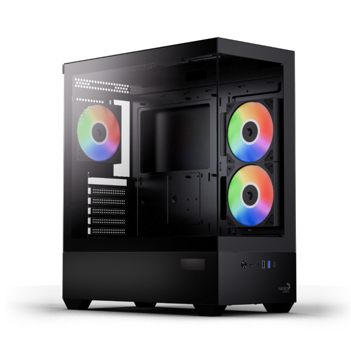 Aerocool P500D Digi-G-BK-v1 Midi Tower Preto