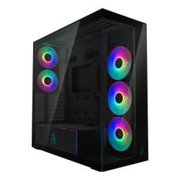 ARCTIC Xtender Black (Mirror Glass) Midi Tower Preto