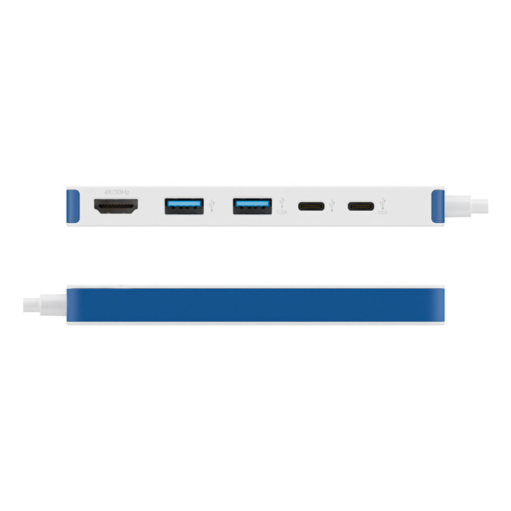 Targus HyperDrive Com fios USB 3.2 Gen 1 (3.1 Gen 1) Type-C Branco