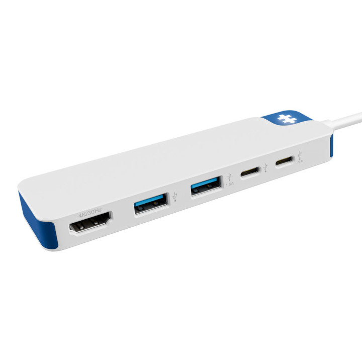 Targus HyperDrive Com fios USB 3.2 Gen 1 (3.1 Gen 1) Type-C Branco