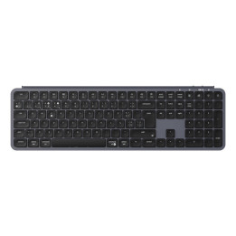 Keychron B6P-K1-PT teclado Casa RF Wireless + Bluetooth Preto