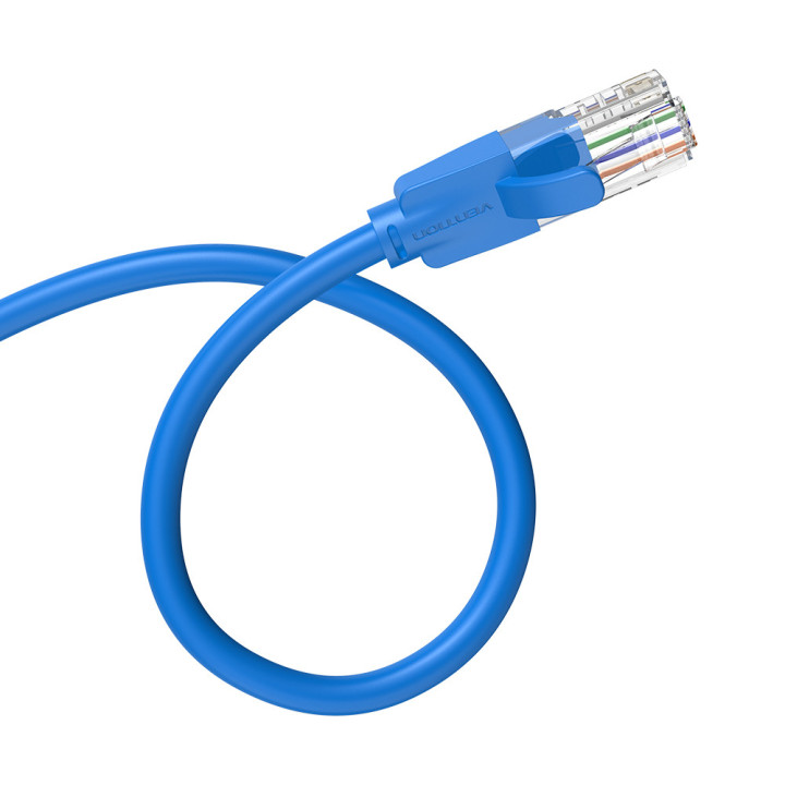 Vention IBELF cabo de rede Azul 1 m Cat6 U UTP (UTP)