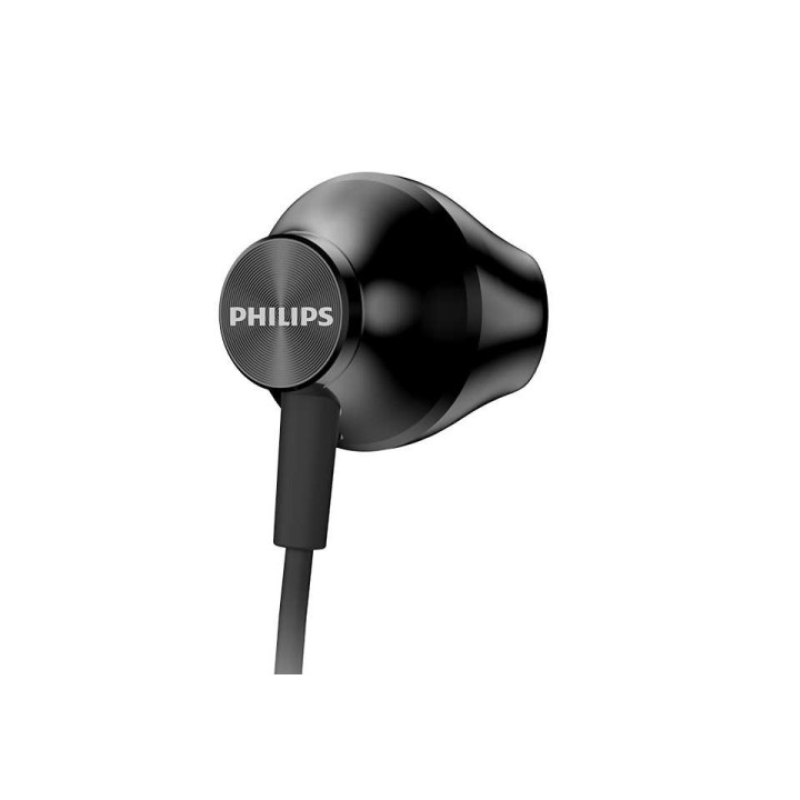 Philips TAUE100BK 00 auscultador Auscultadores Com fios Intra-auditivo Música Preto